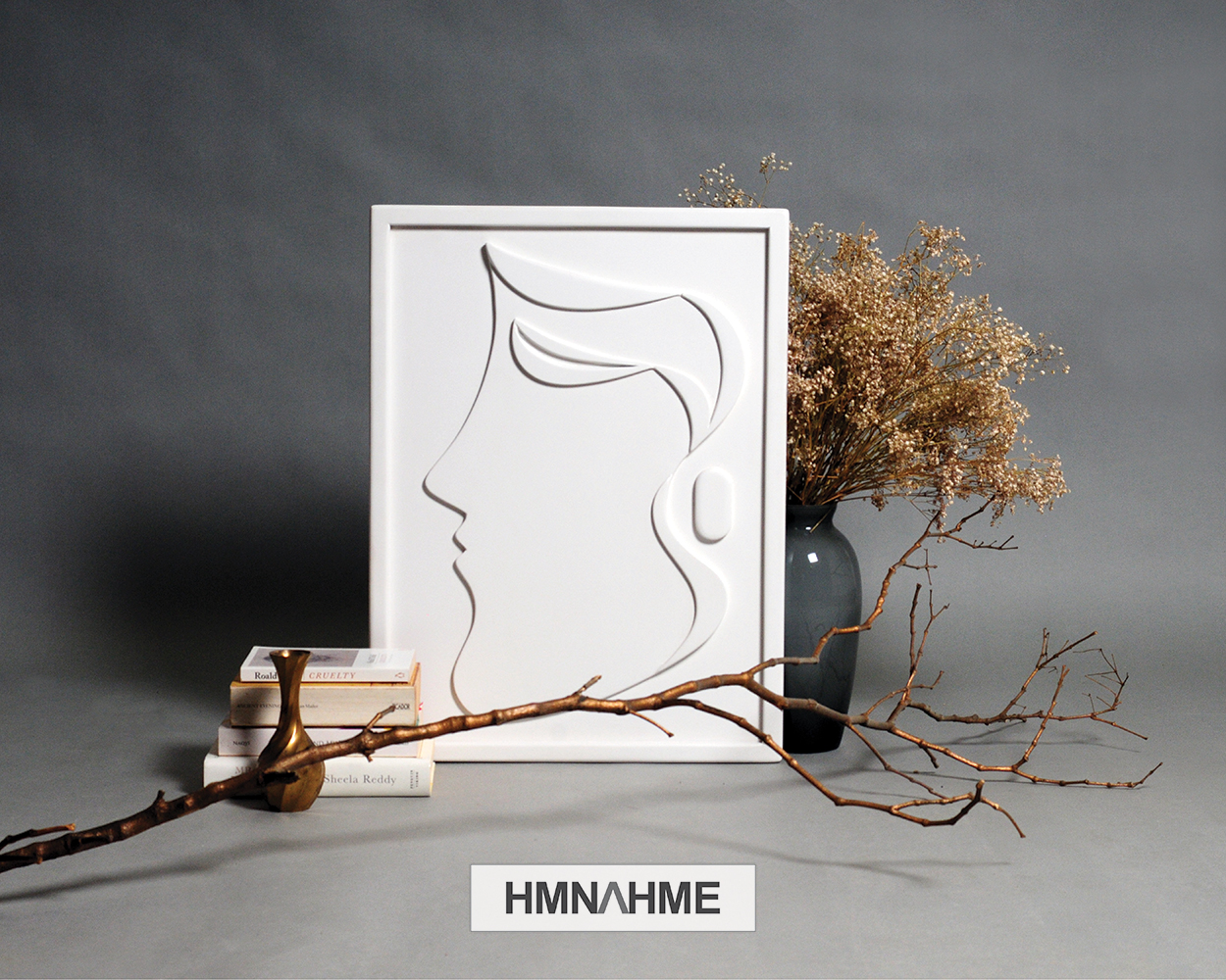 Strong Girl - A Wall Sculpture - Image 3